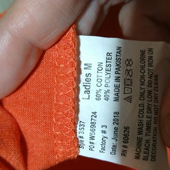 Women's Sequence Touch Down Tee Shirt Size M - Picture 6 of 7